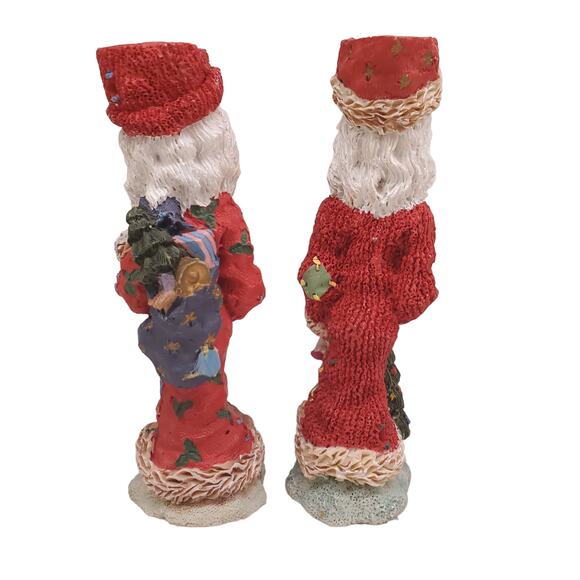 Vintage Pfaltzgraff Christmas Heritage Vintage Avon Winter Rose Santa Candle - Picture 12 of 16